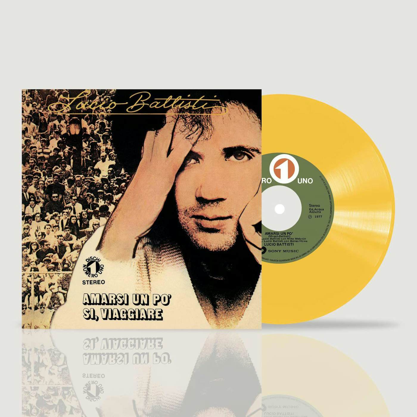 Lucio Battisti Amarsi Un Po / Si Viaggiare Vinyl Record