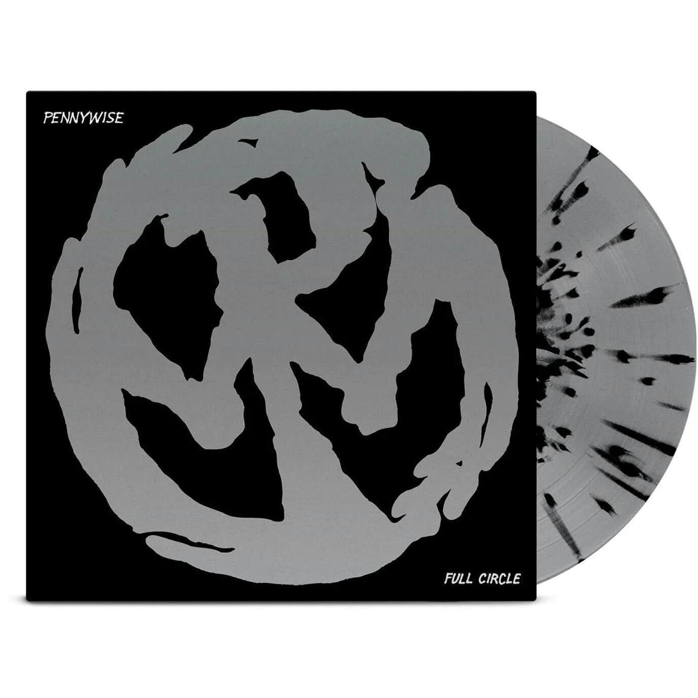 Pennywise Full Circle (Anniv. Ed.) (Silver W/black Splatter) Vinyl Record