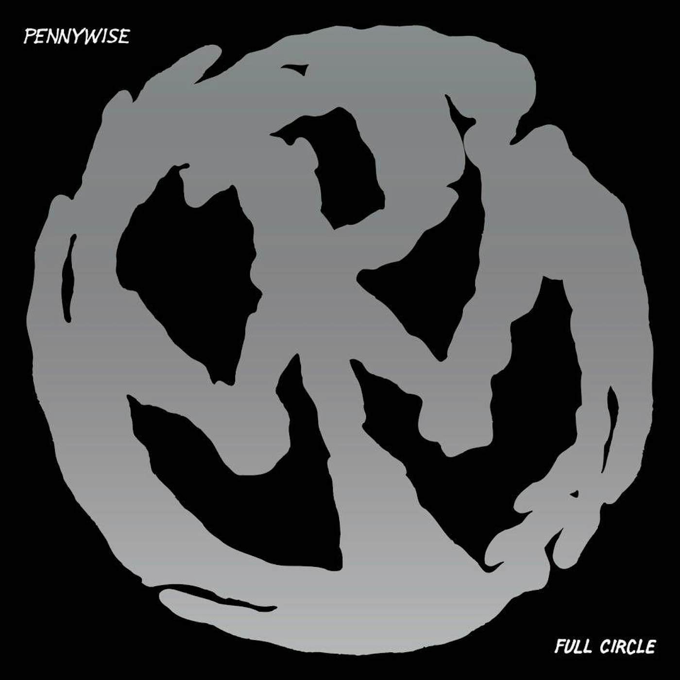 Pennywise Full Circle (Anniv. Ed.) (Silver W/black Splatter) Vinyl Record