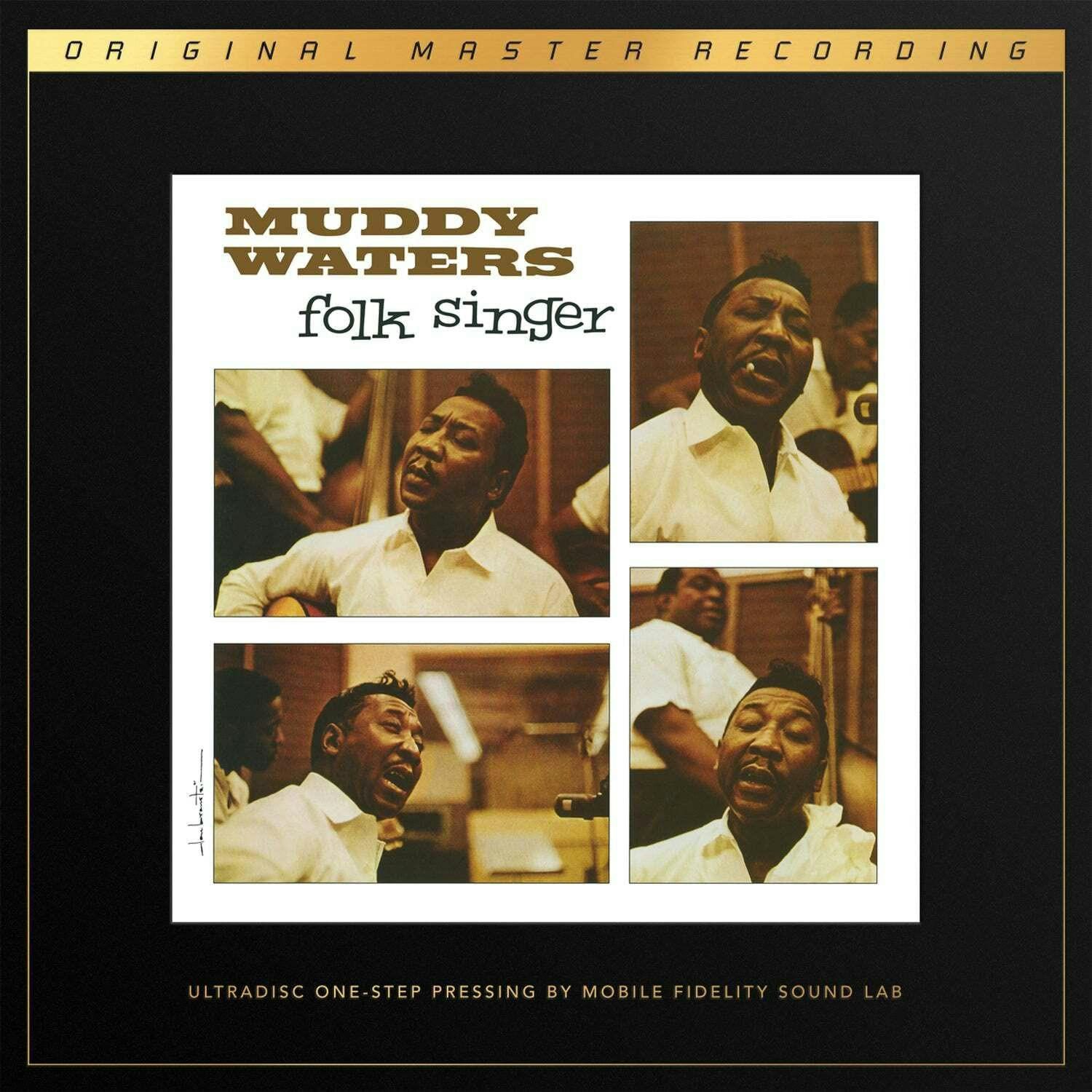 Muddy Waters Folk Singer Vinyl Record