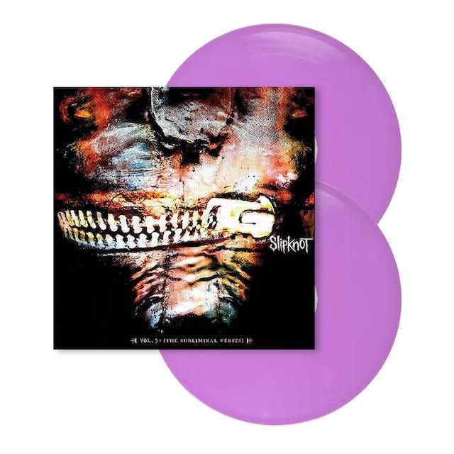 Slipknot Vol 3 The Subliminal Verses (Violet) (2LP) Vinyl Record