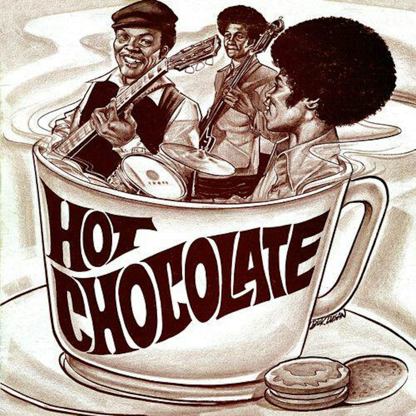 Hot Chocolate - Brown Vinyl Record