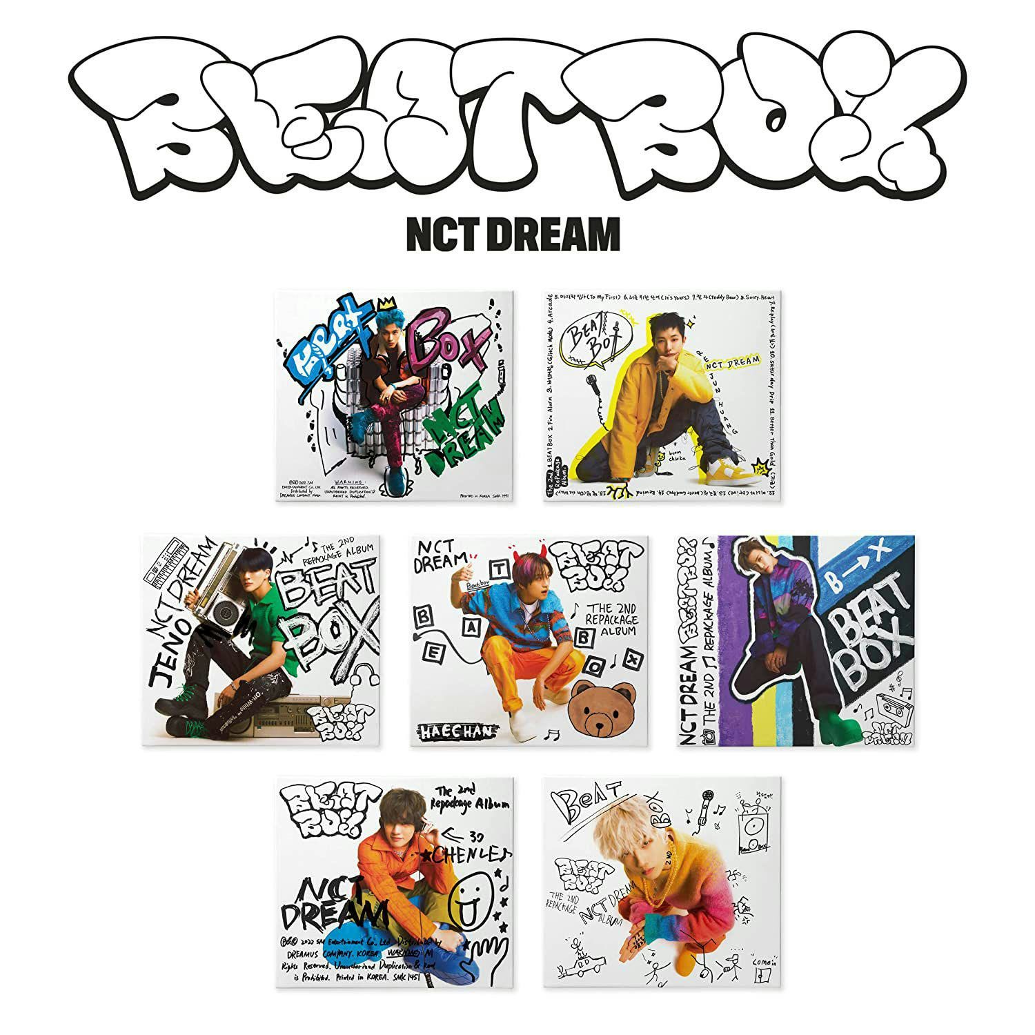 NCT DREAM BEAT BOX (DIGIPAK VERSION) CD