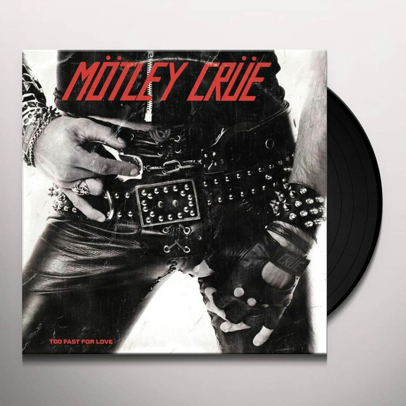 Mötley Crüe Too Fast for Love Vinyl Record