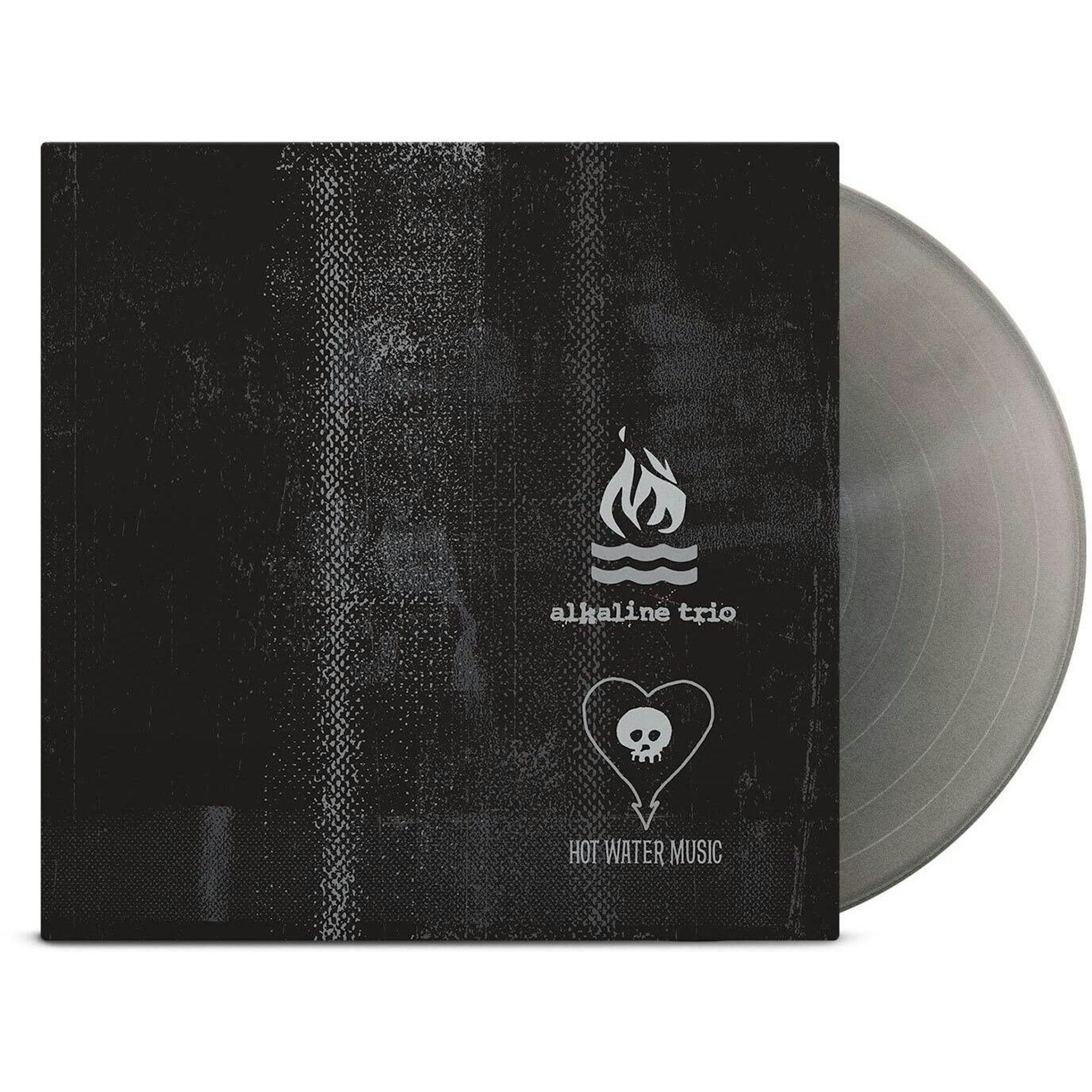 Alkaline Trio / Hot Water Music Split (Anniv. Ed.) - Silver Vinyl Record