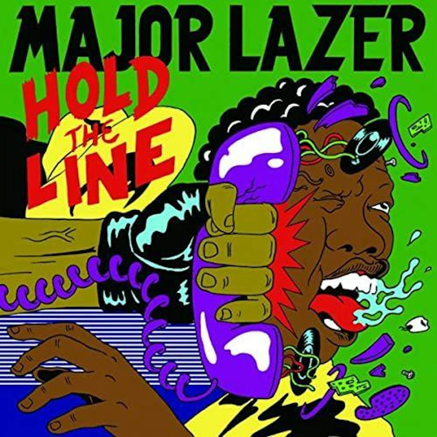 Major Lazer HOLD THE LINE (HOL) (Vinyl)