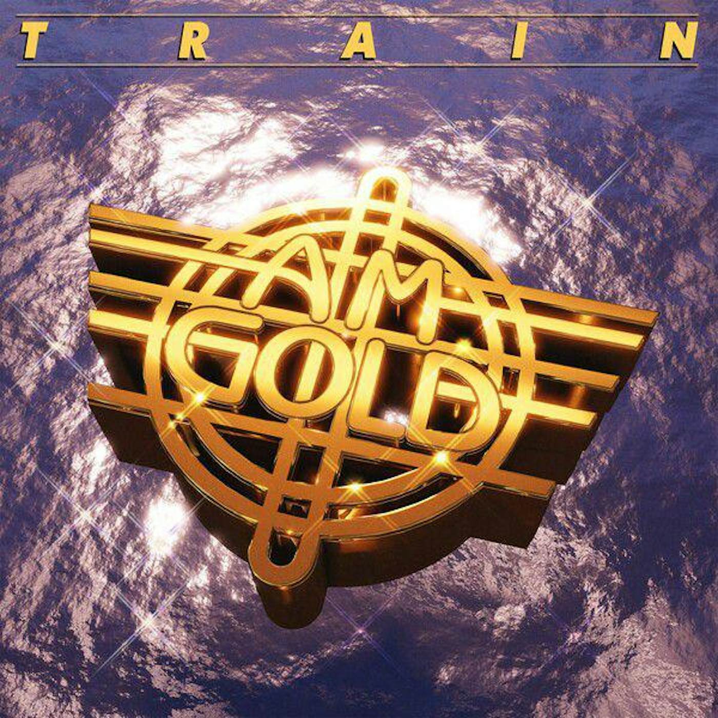 Train AM Gold Vinyl Record