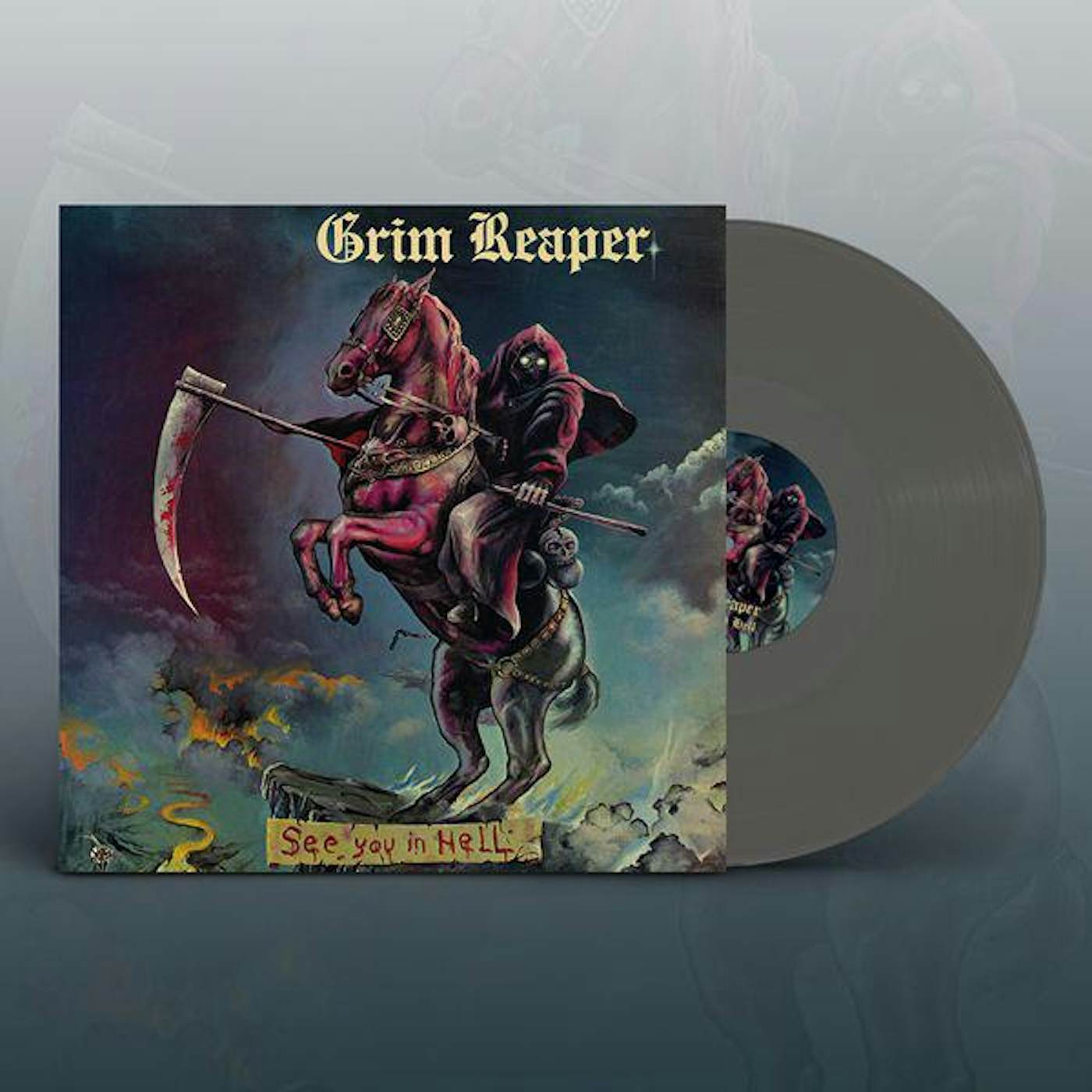 Grim Reaper See You In Hell (Grey Colored) Vinyl