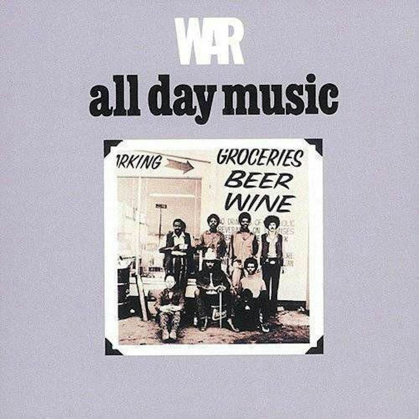 War All Day Music Vinyl Record