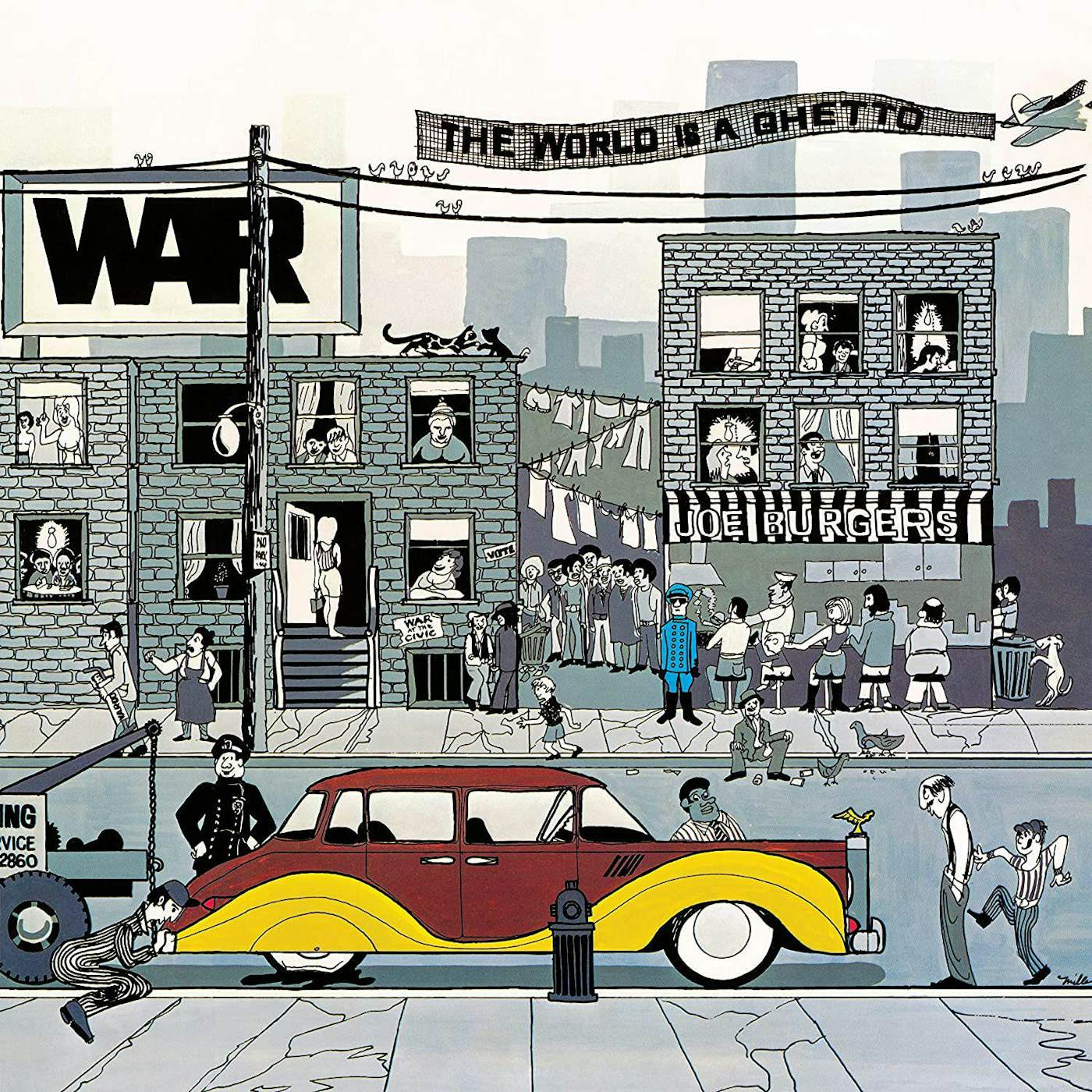 War The World Is A Ghetto Vinyl Record