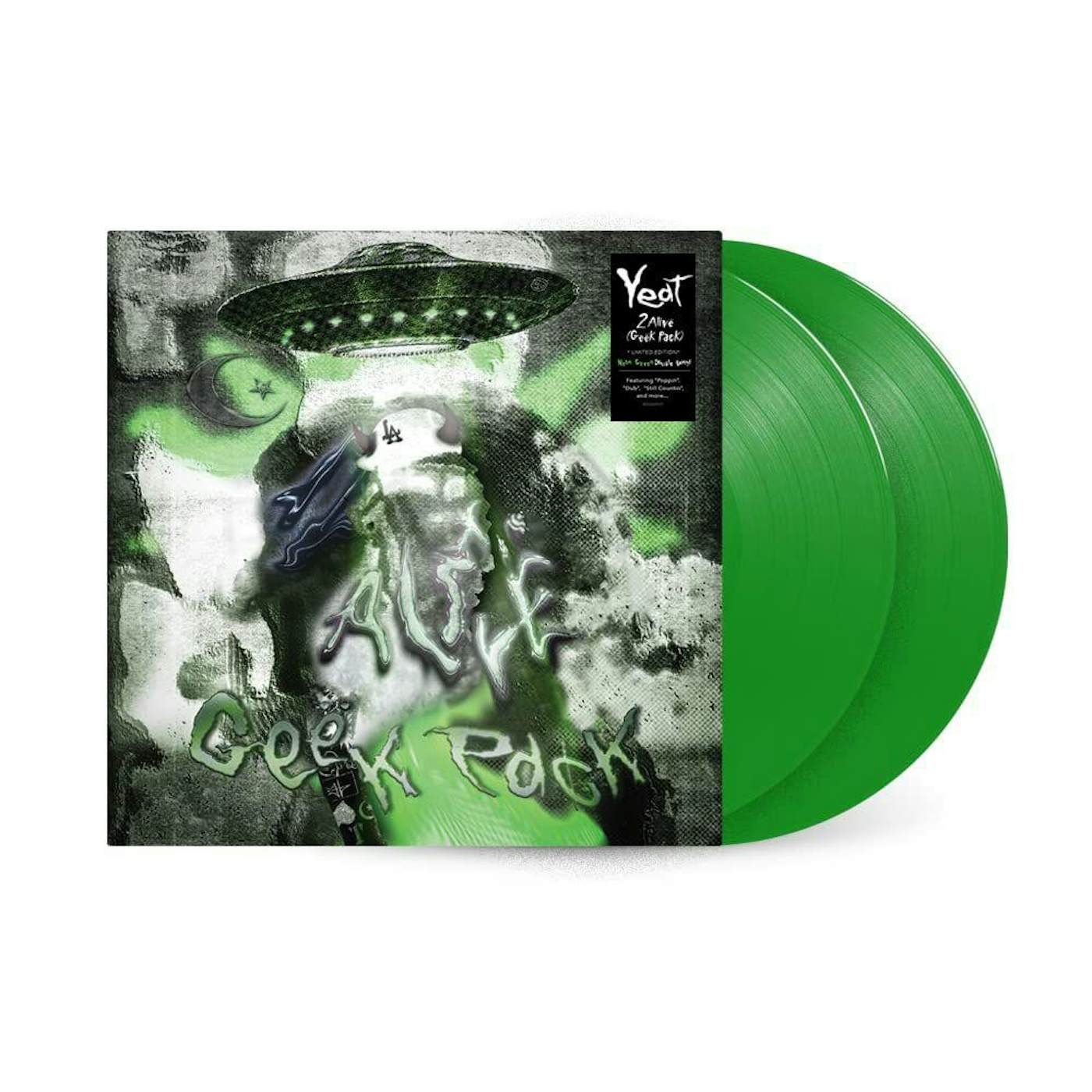 Yeat 2 Alive (Geek Pack / Leaf Green / 2LP) Vinyl Record