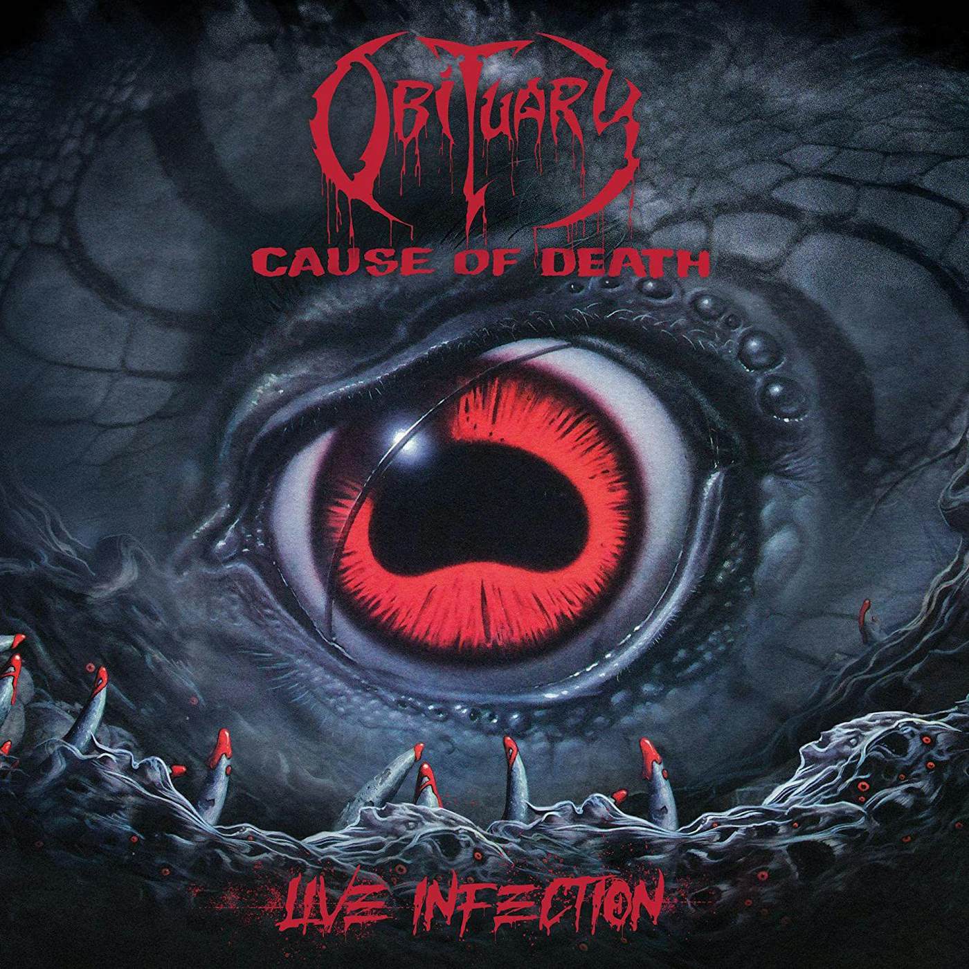 Obituary Cause of Death - Live Infection Vinyl Record