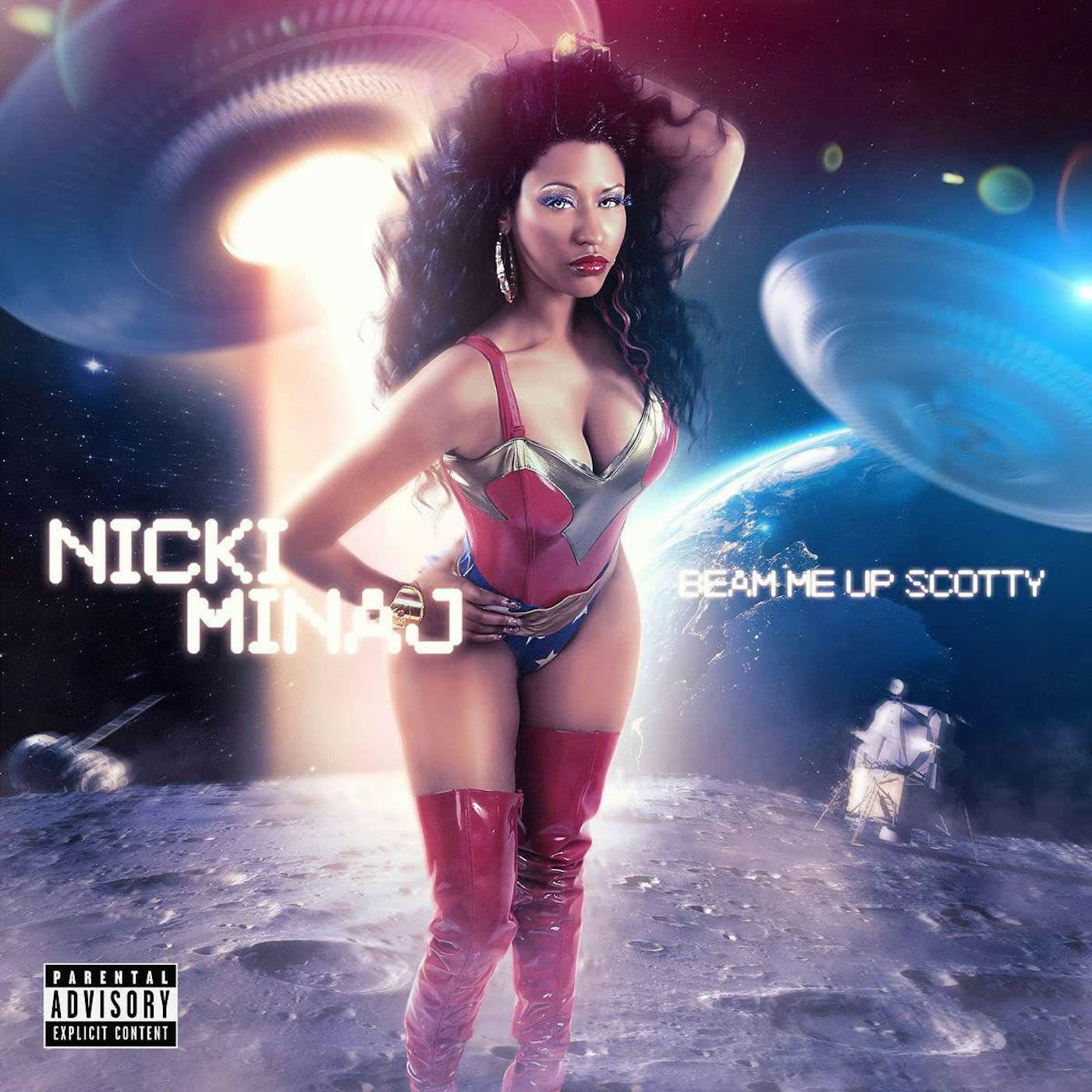 Nicki Minaj Beam Me Up Scotty Vinyl Record