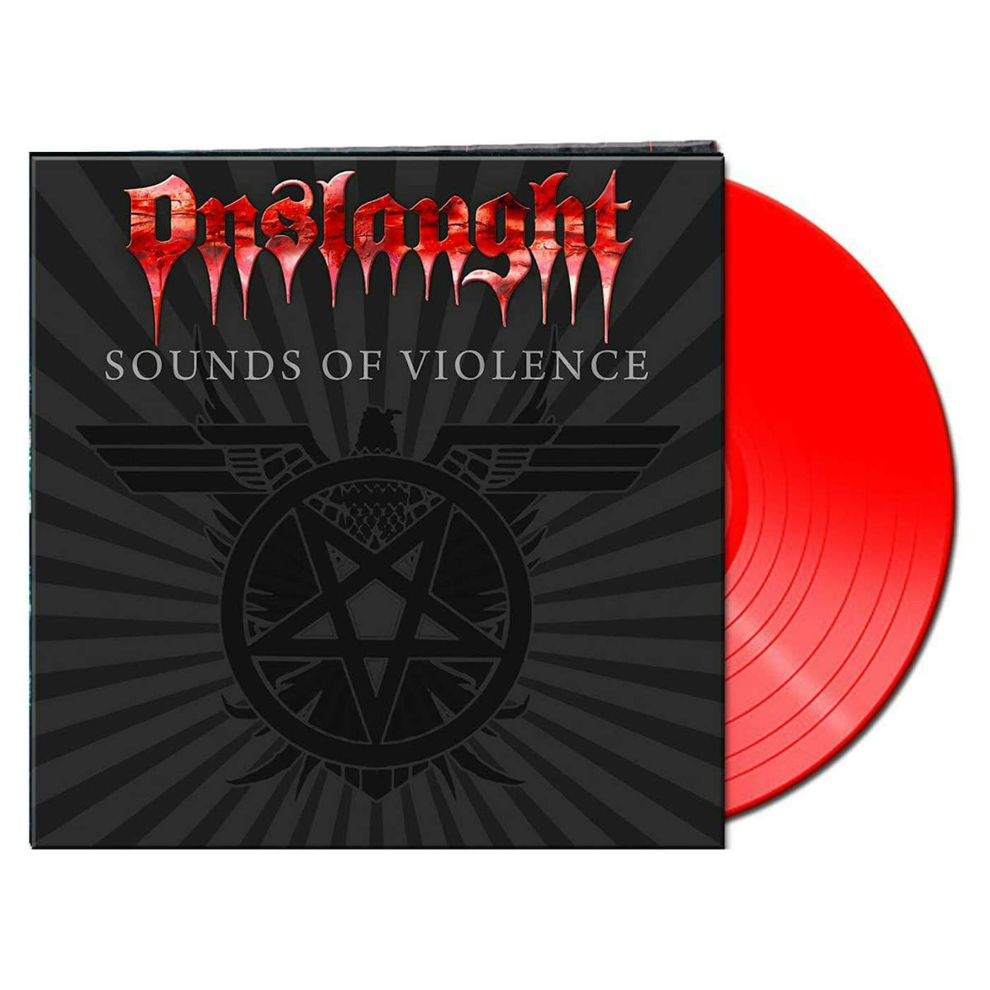 Onslaught SOUNDS OF VIOLENCE - RED Vinyl Record
