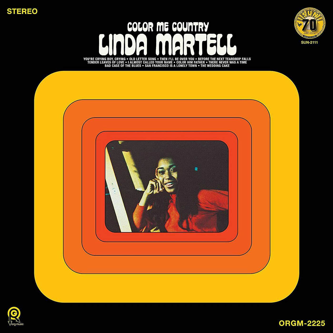 Linda Martell Color Me Country (Orange) Vinyl Record