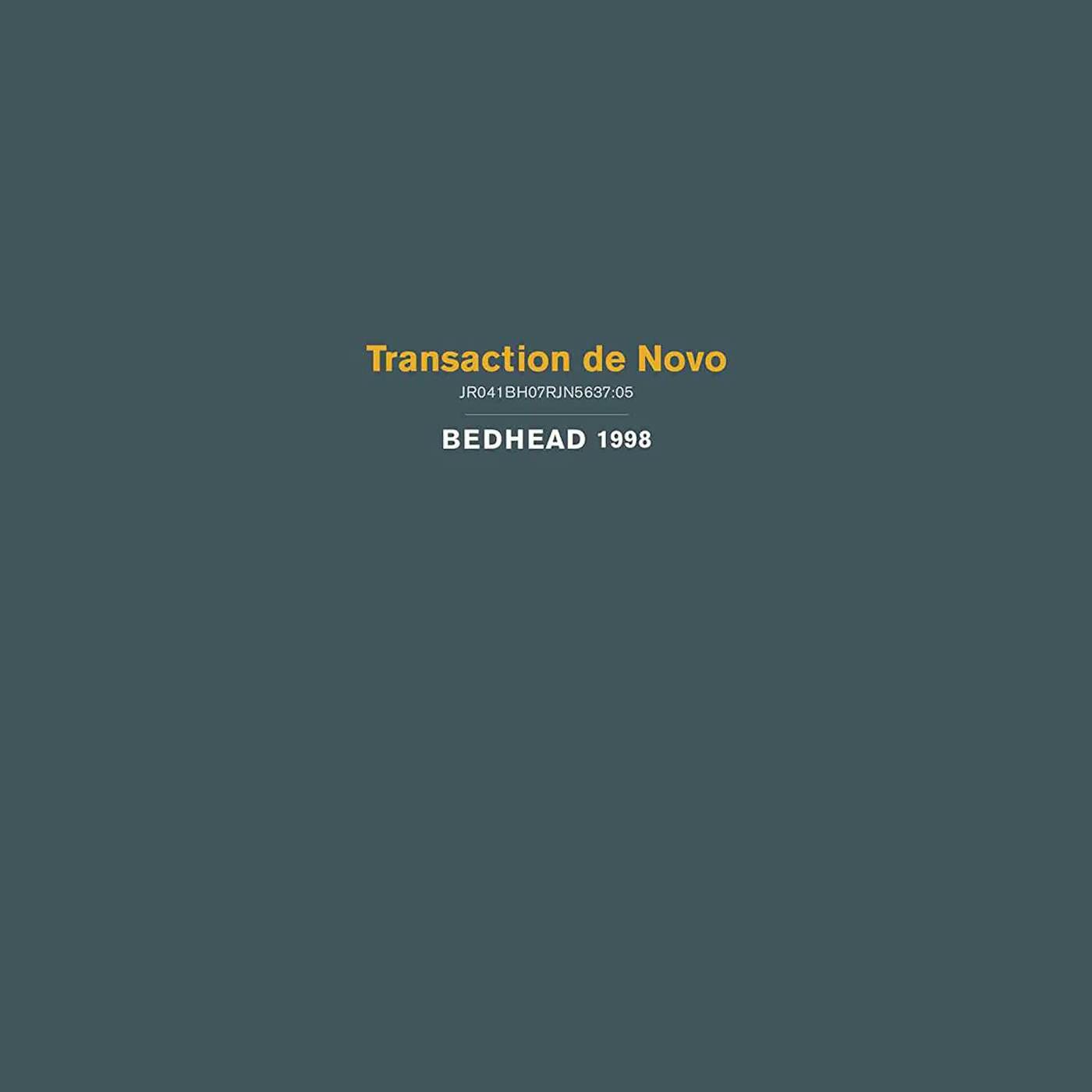Bedhead Transaction De Novo - Gold Vinyl Record