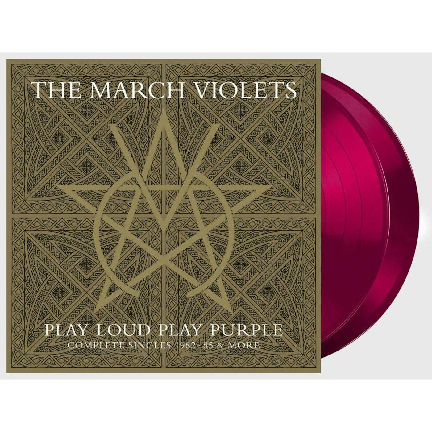 The March Violets PLAY LOUD PLAY PURPLE Vinyl Record