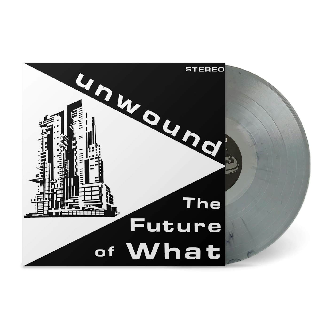 Unwound Future Of What (Black & White Explosion) Vinyl Record