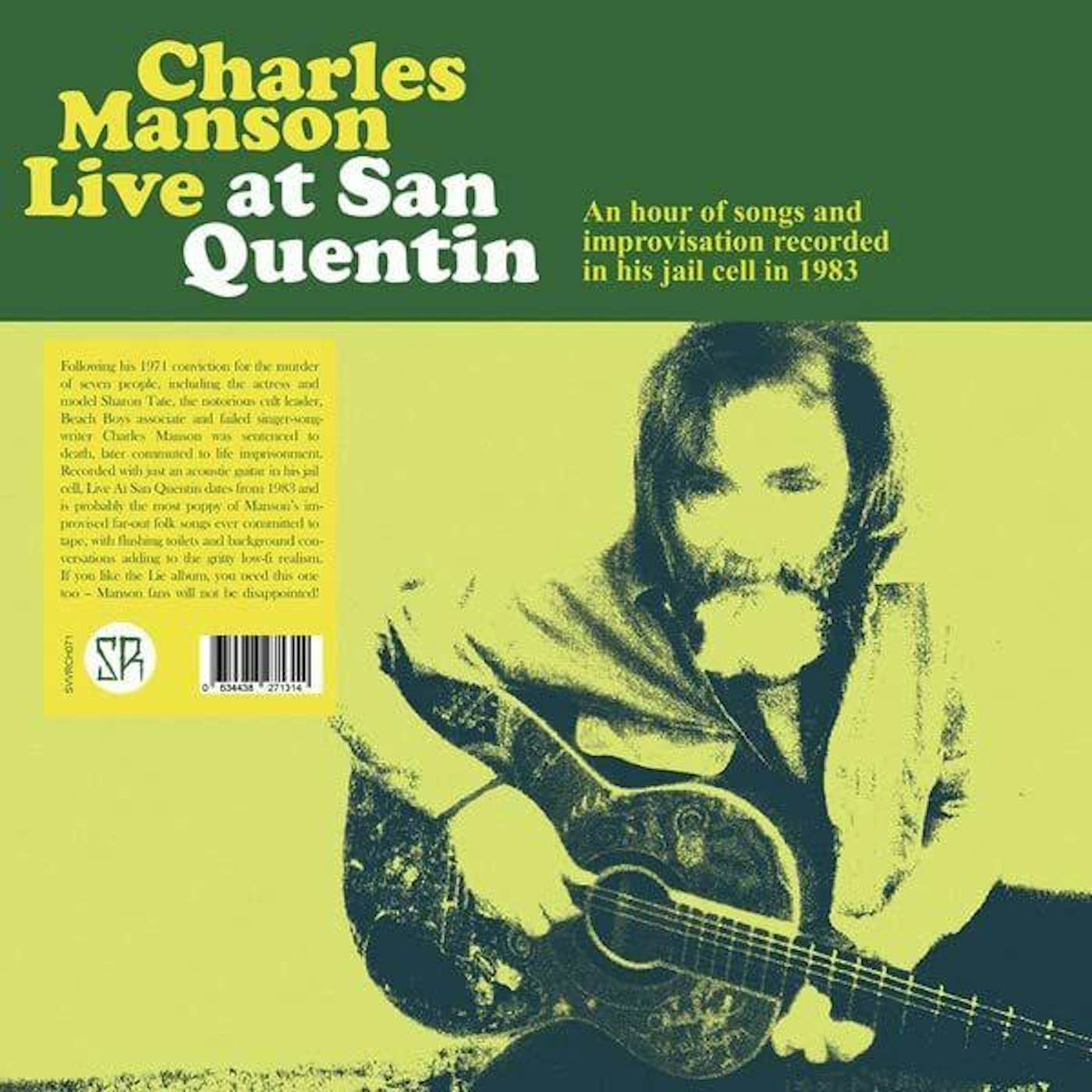 Charles Manson Live At San Quentin Vinyl Record