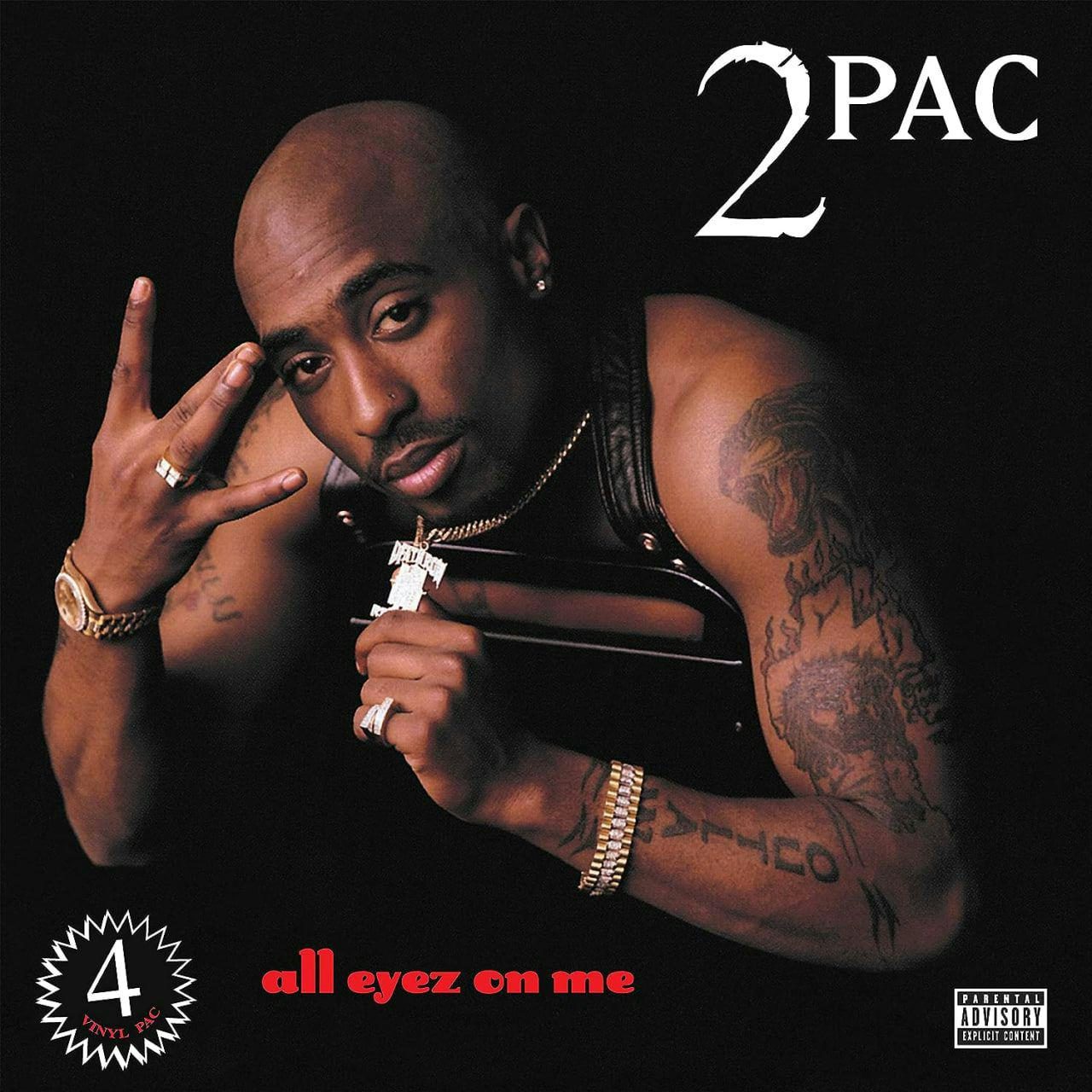 Tupac All Eyez On Me (4LP) Vinyl Record