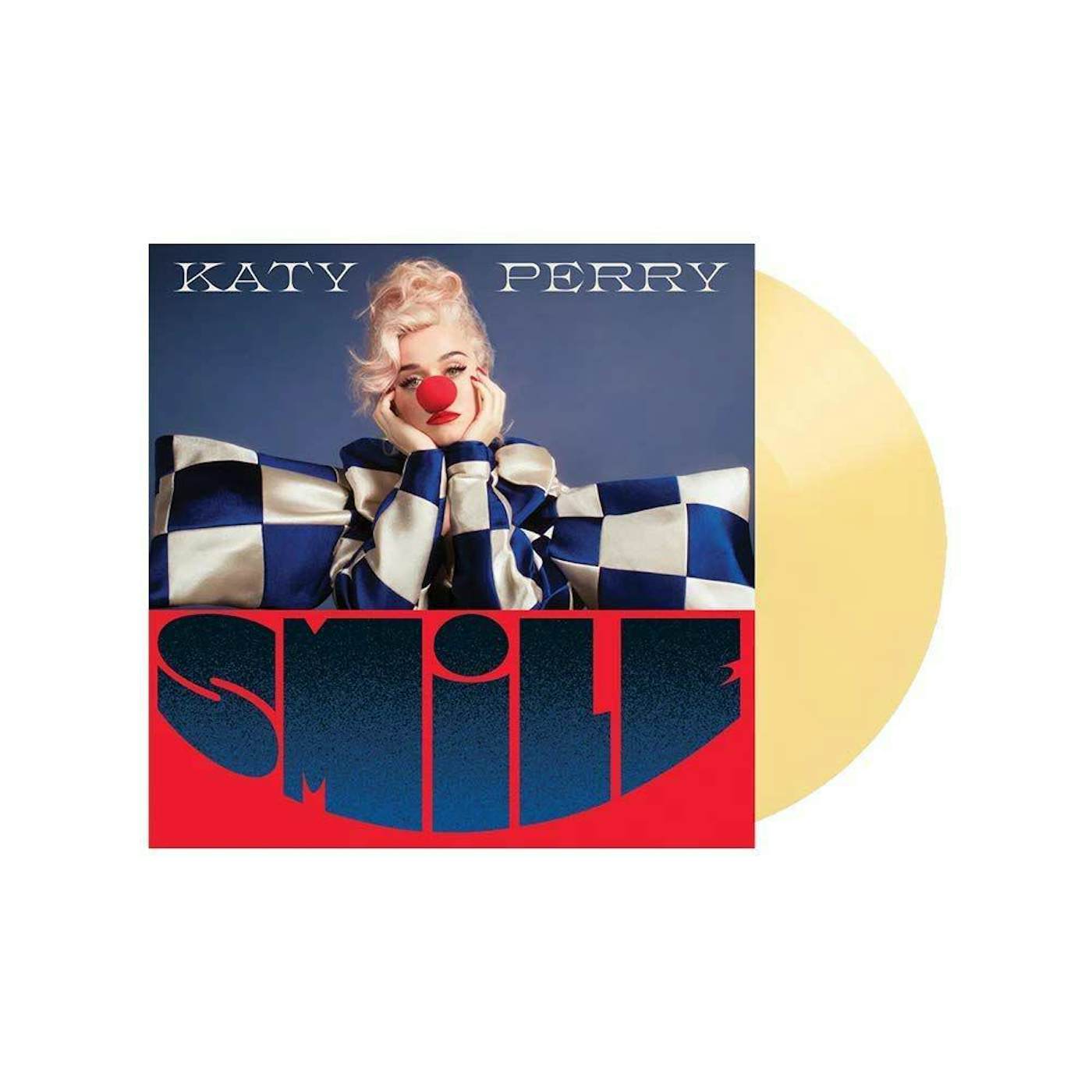 Katy Perry Smile (Custard) Vinyl Record