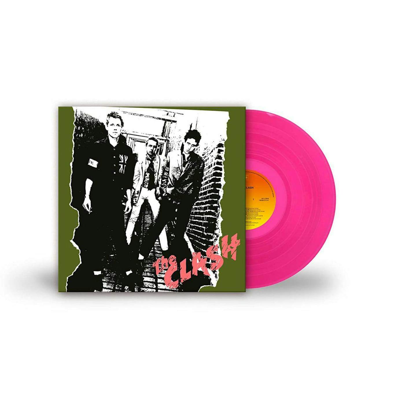 The Clash (Transparent Pink) Vinyl Record