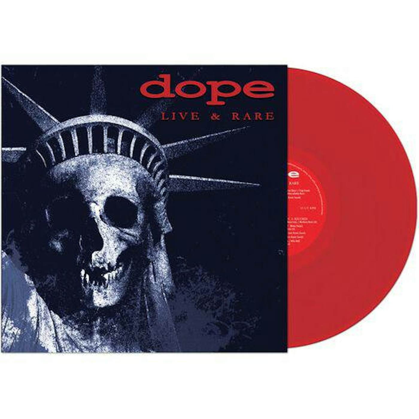 Dope Live & Rare - Red Vinyl Record