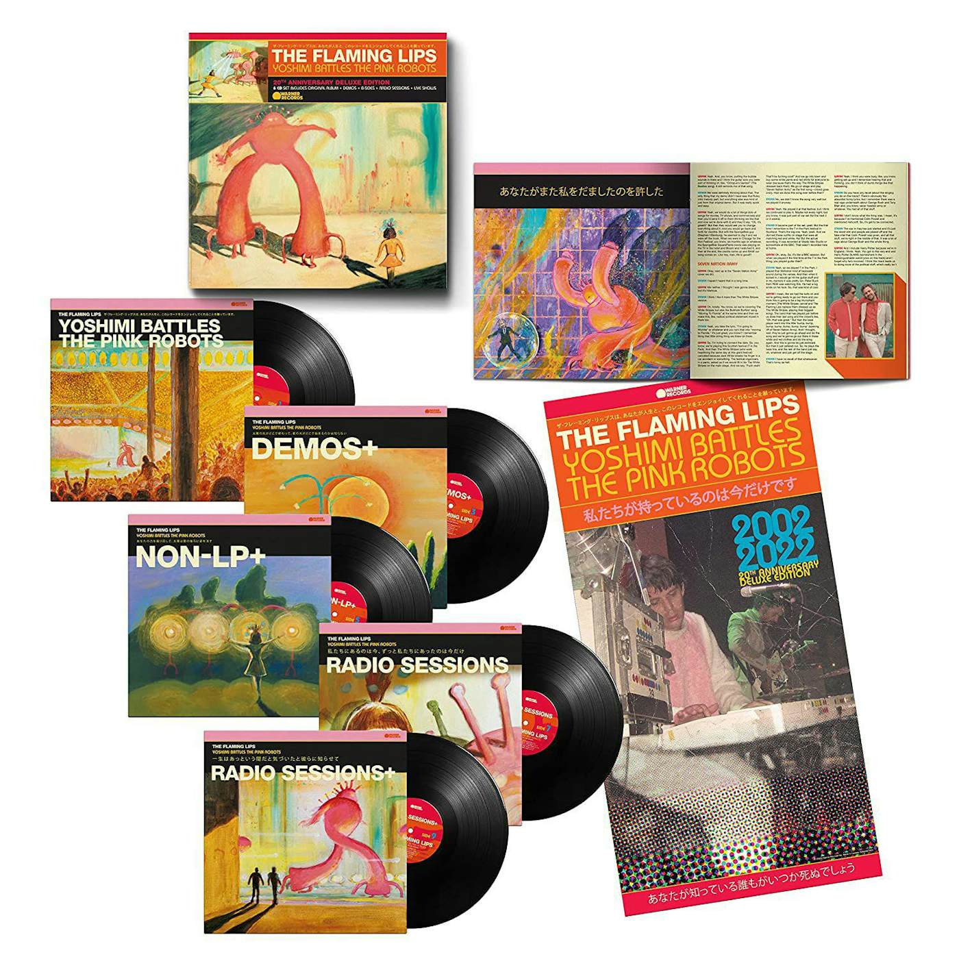 Nathaniel Ward Lav aftensmad Snart The Flaming Lips Yoshimi Battles the Pink Robots (20th Anniversary Deluxe  Edition 5LP) Box Set (Vinyl)