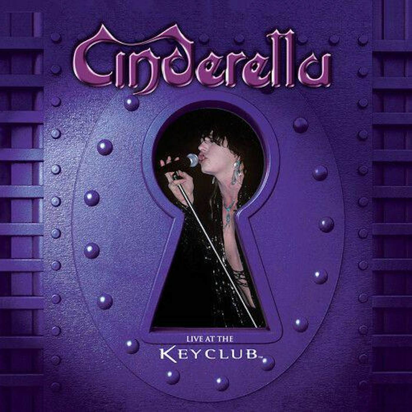 Cinderella Live At The Key Club - Marble Purple Splatter Vinyl Record