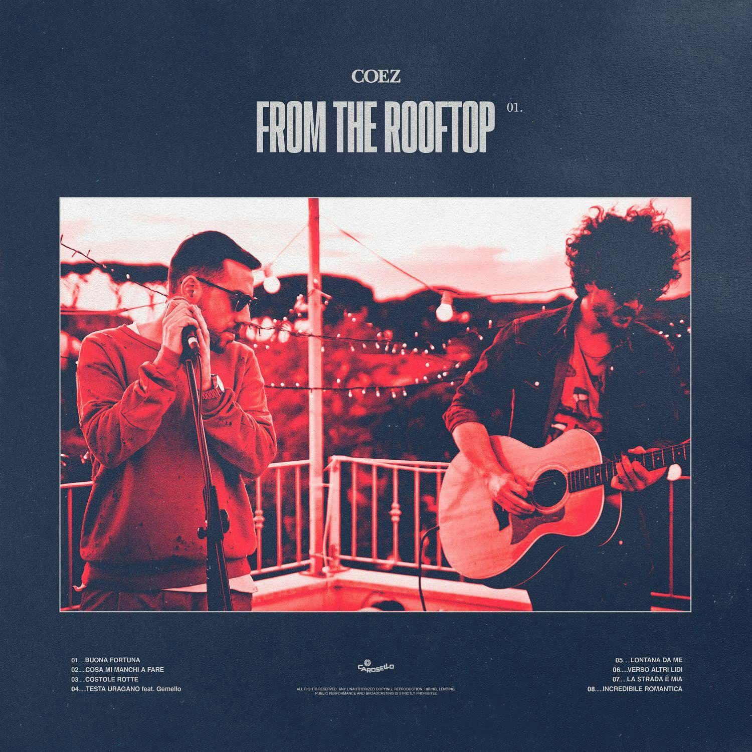 Coez FROM THE ROOFTOP 01 CD