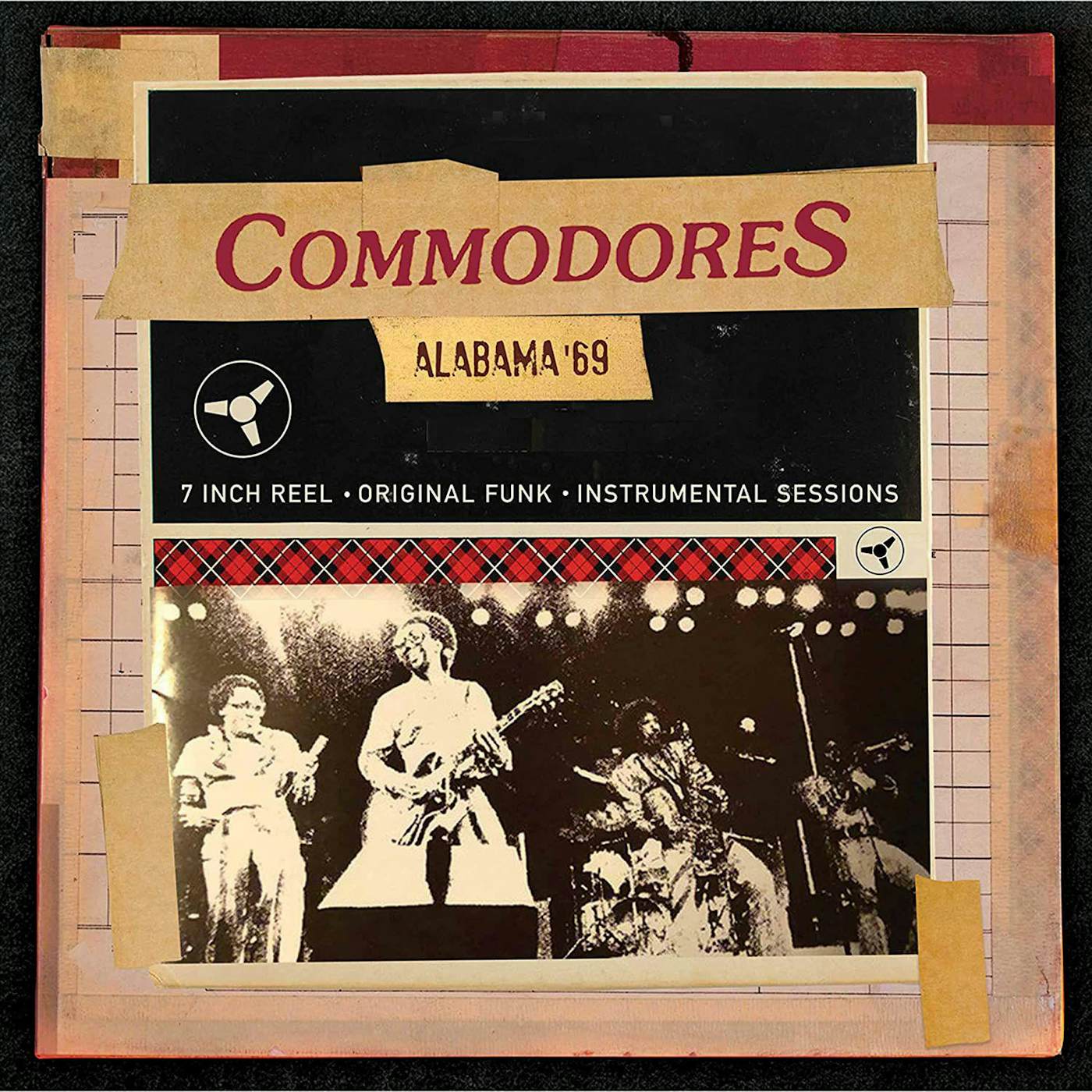 Commodores Alabama '69 (Red/Gold Splatter) Vinyl Record