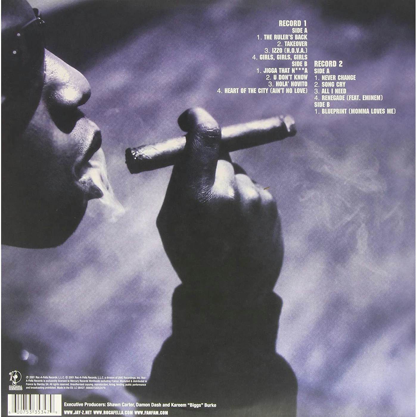 JAY-Z Blue Print Vinyl Record