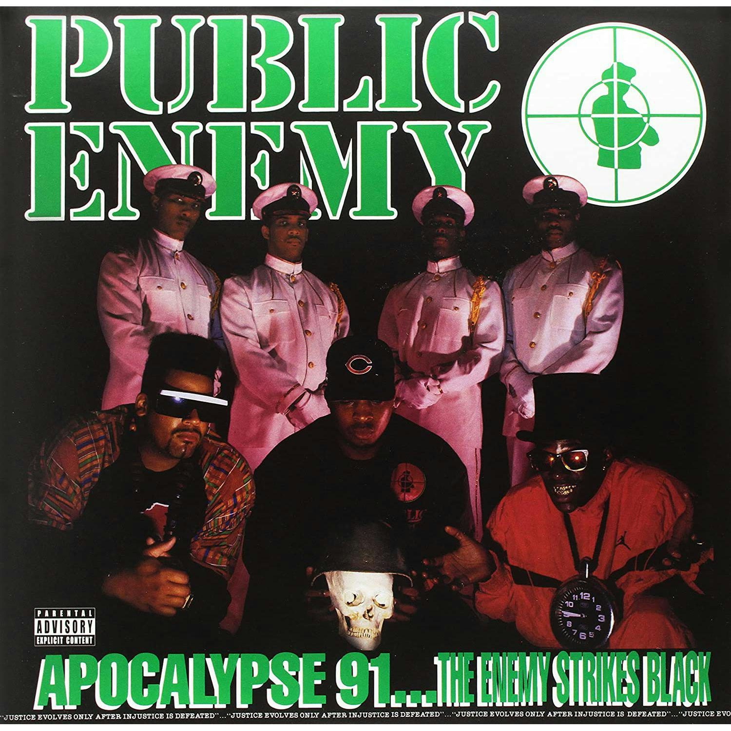 Public Enemy Apocalypse 91:the Enemy Strikes Black (Green/2LP)Vinyl Record