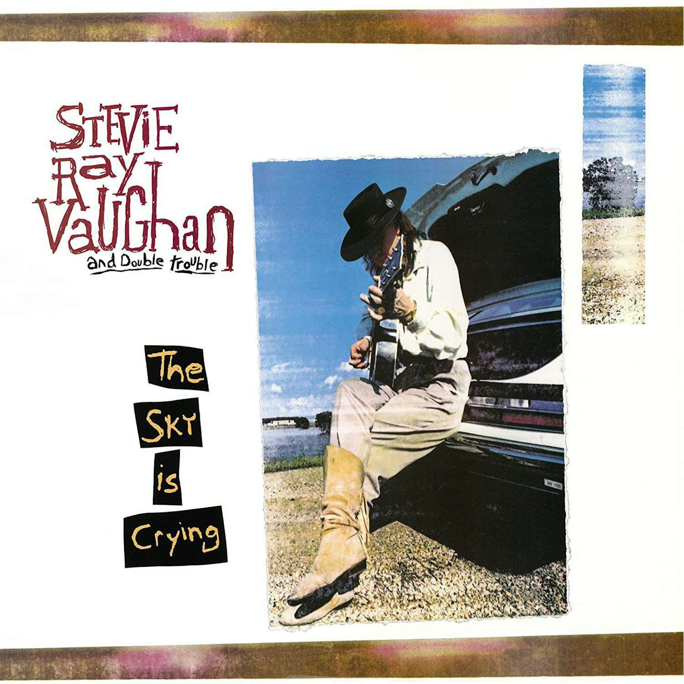Stevie Ray Vaughan SKY IS CRYING Vinyl Record
