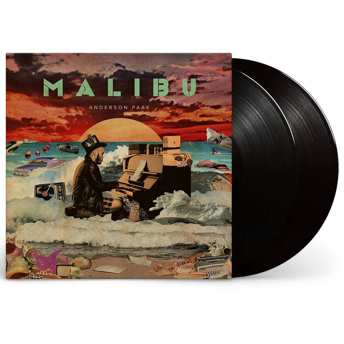 Anderson .Paak Malibu (Limited Edition w/ Fold-Out Poster/2LP) Vinyl Record