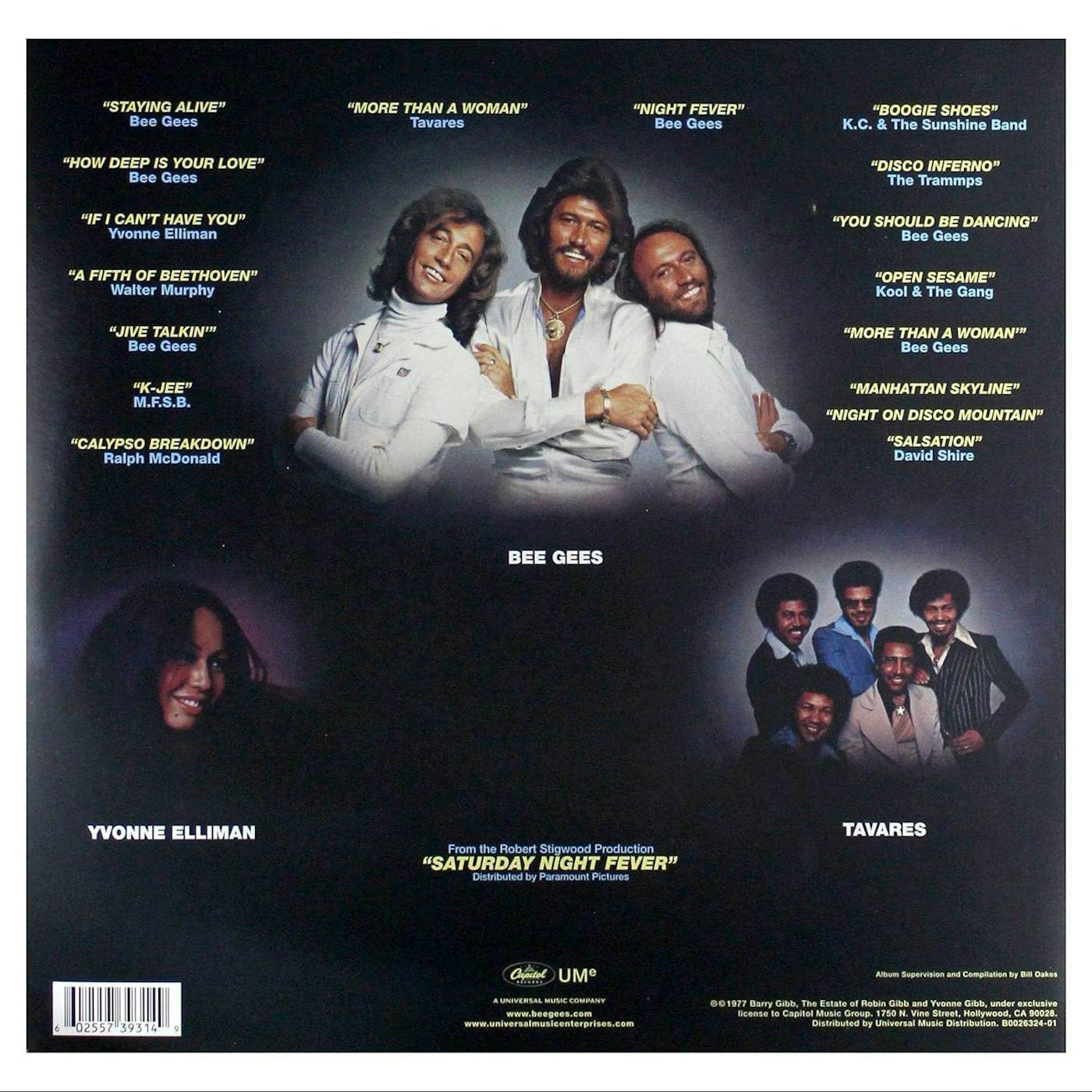 Various Artists Saturday Night Fever Original Soundtrack - Limited Edition 180-Gram Double Vinyl LP Record