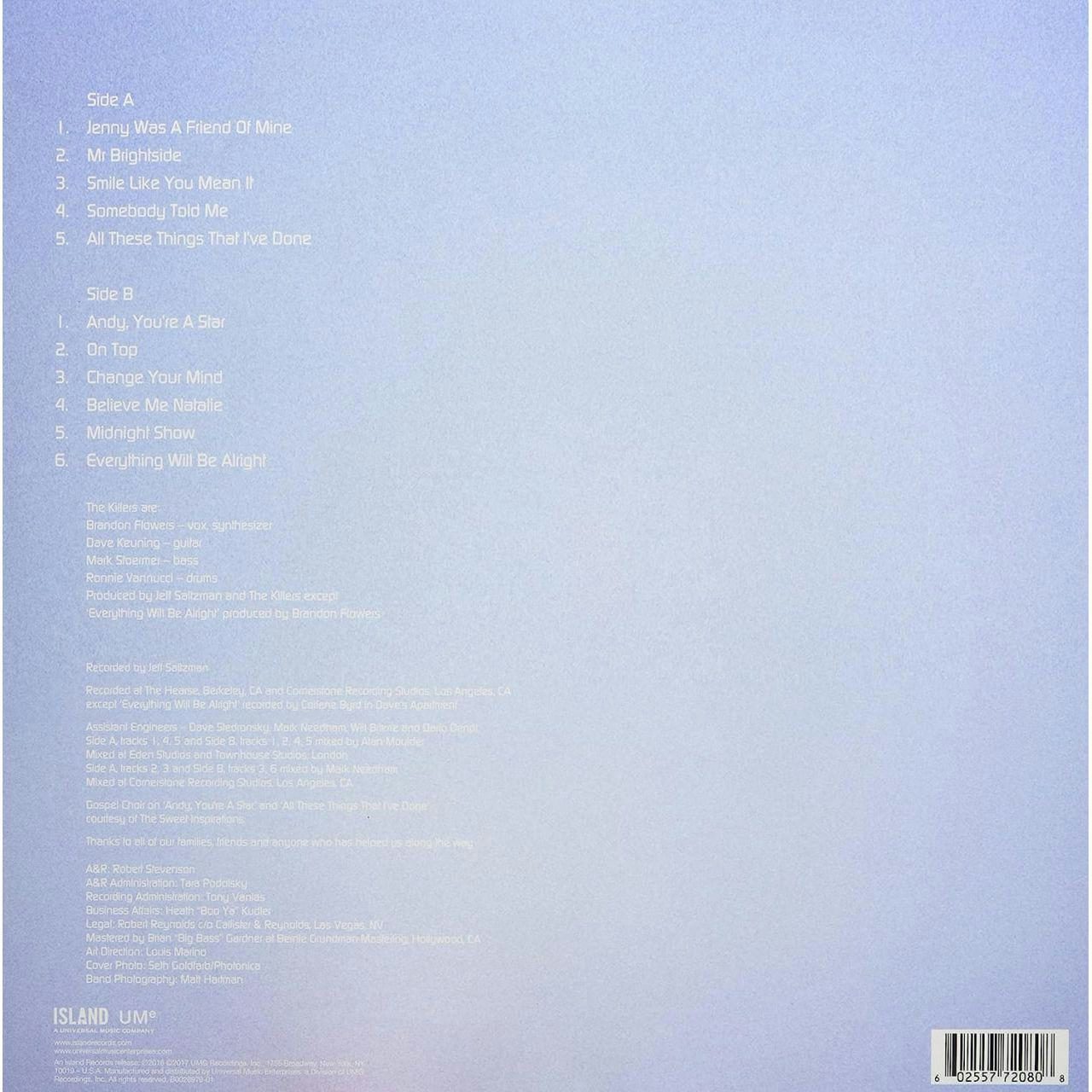 The Killers Hot Fuss (180g) Vinyl Record