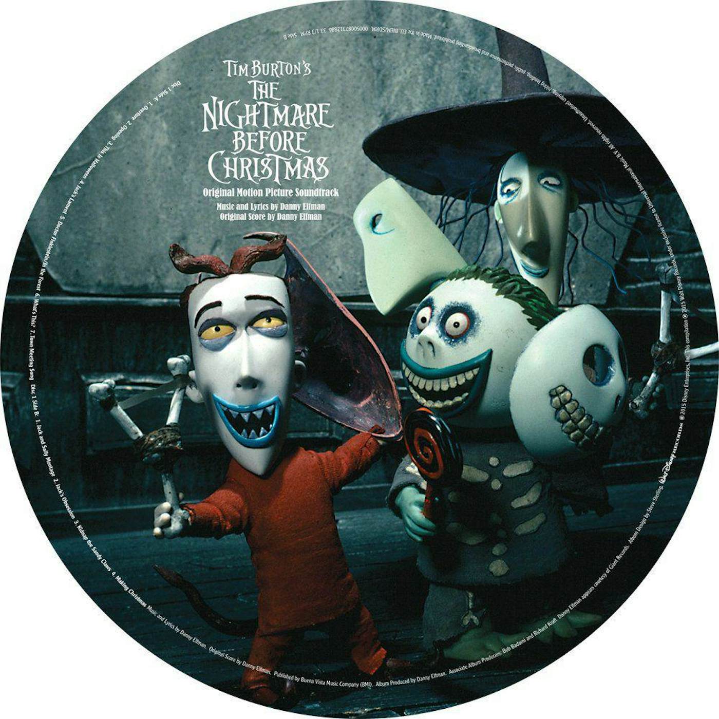 THE WORLD OF TIM BURTON - Soundtracks, Ltd 2LP GREEN COLORED VINYL New &  Sealed!