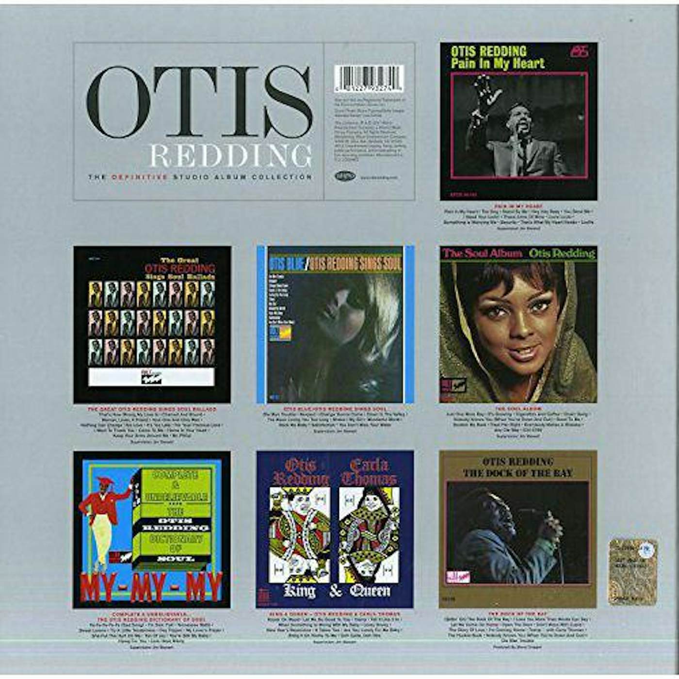 Otis Redding Definitive Studio Album Collection (7LP/Box Set) Vinyl Record