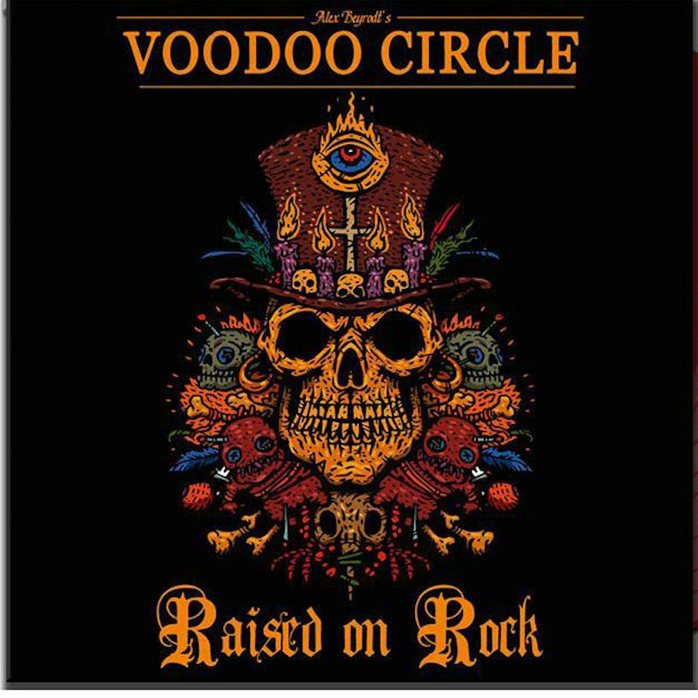 Voodoo Circle RAISED ON ROCK (RED VINYL) Vinyl Record