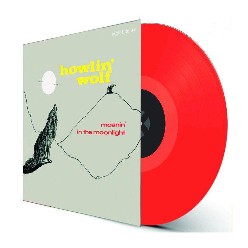Moanin In The Moonlight Red Vinyl Record - Limited Edition, 180