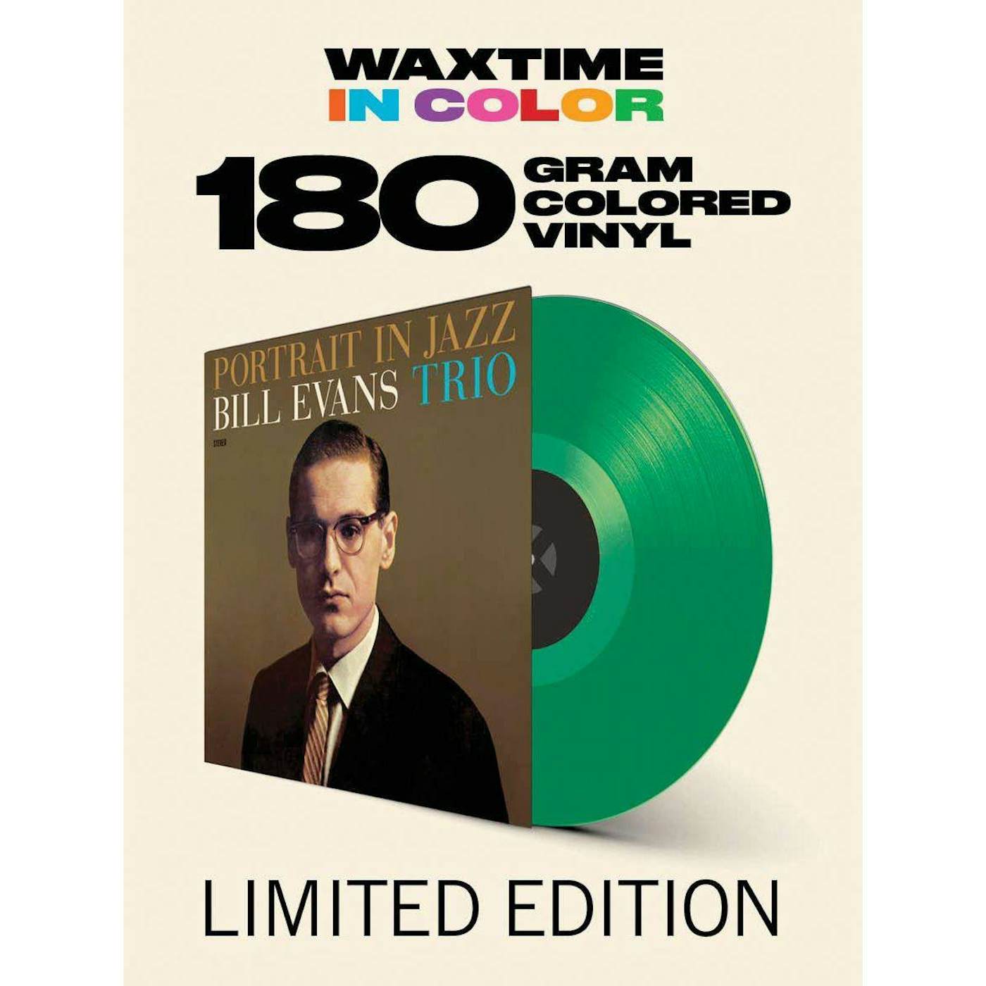 Bill Evans Portrait In Jazz (Bonus Track) Vinyl Record - Colored Vinyl, Green Vinyl, Limited Edition
