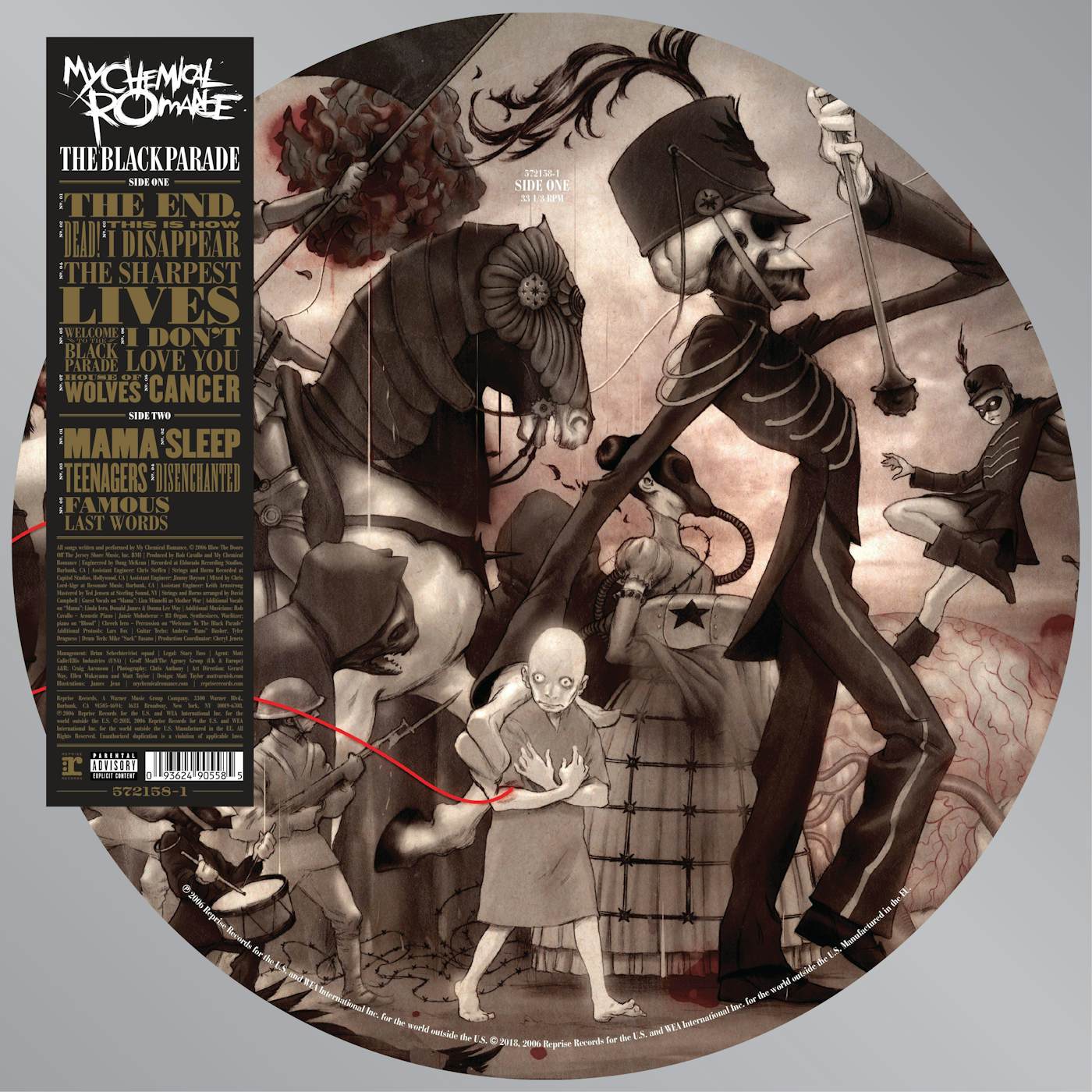 My Chemical Romance Black Parade (Picture Disc) Vinyl Record