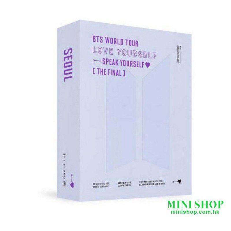 BTS WORLD TOUR LOVE YOURSELF SPEAK YOURSELF DVD