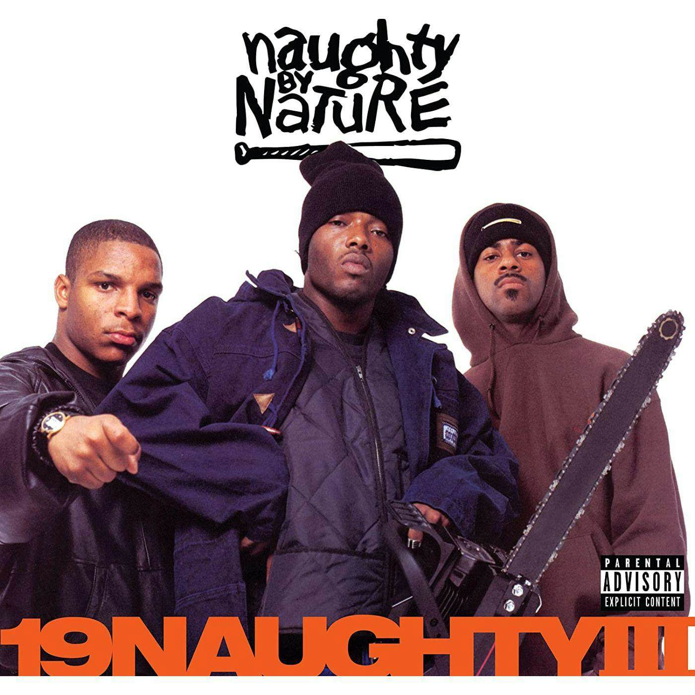 Naughty By Nature 19 Naughty III - 30th Anniversary - Orange Vinyl Record