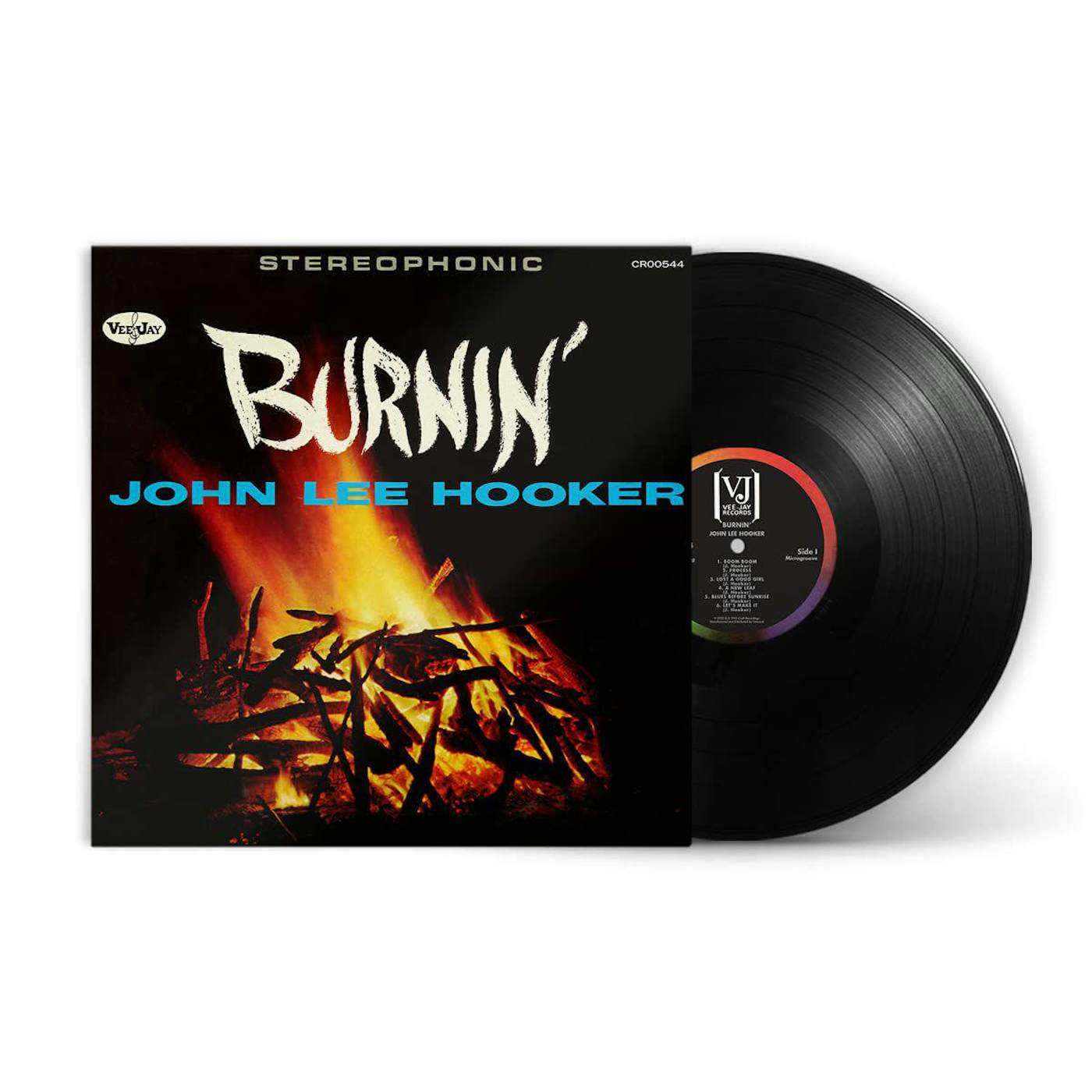 John Lee Hooker Burnin (60th Anniversary) Vinyl Record