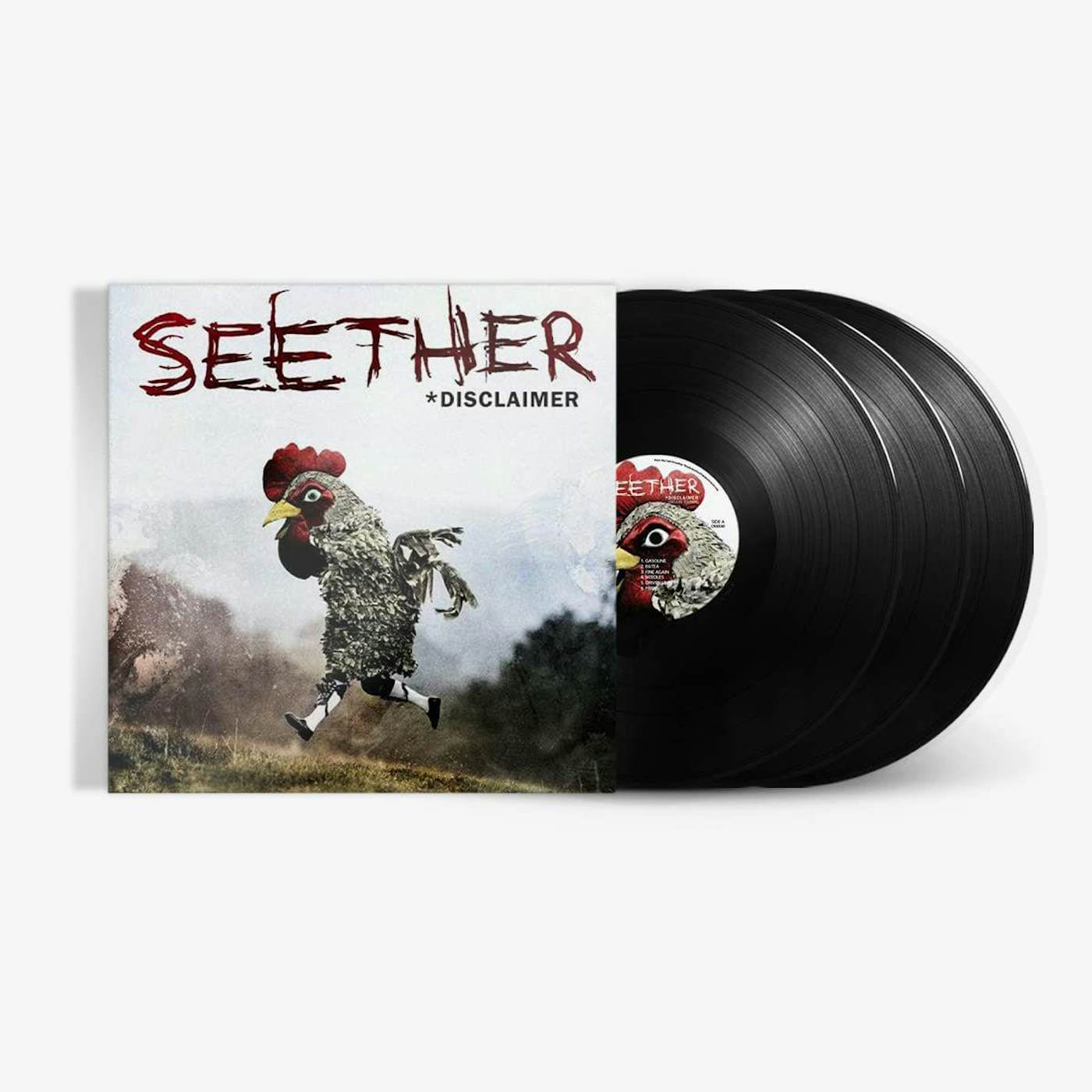 Seether Disclaimer (20th Anniversary/3LP) Vinyl Record