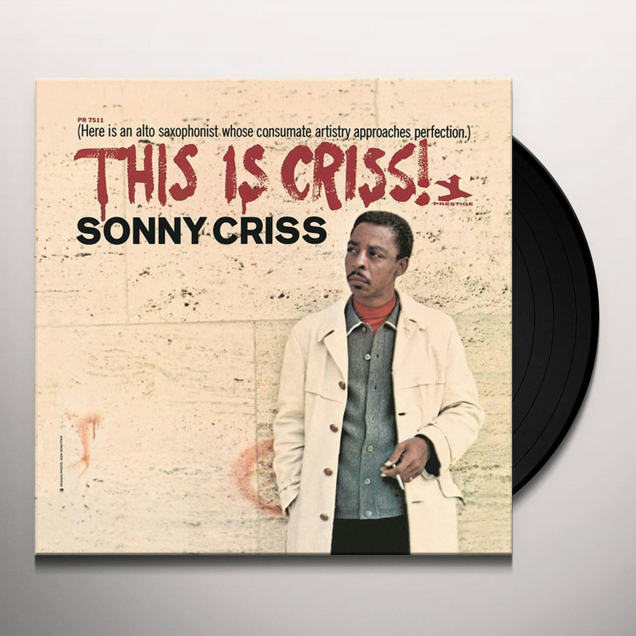 Sonny Criss THIS IS CRISS Vinyl Record