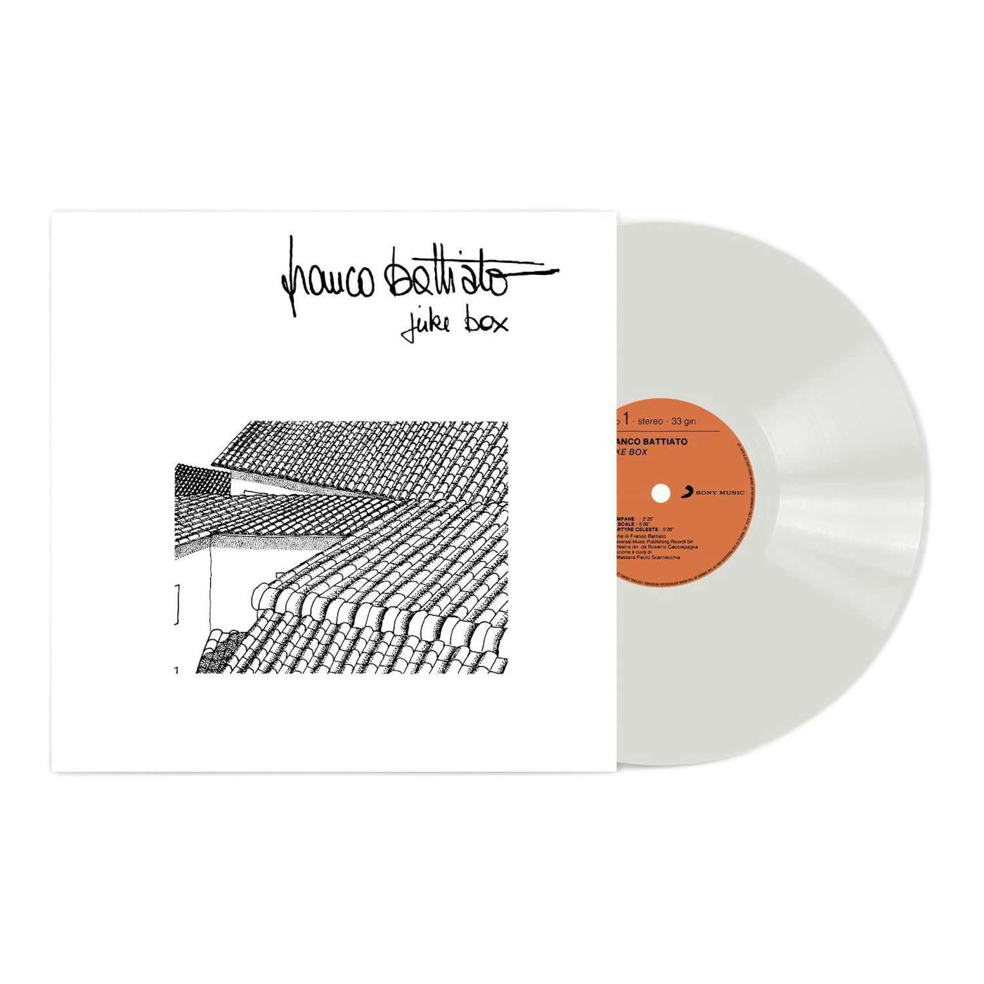Franco Battiato Juke Box (White) Vinyl Record