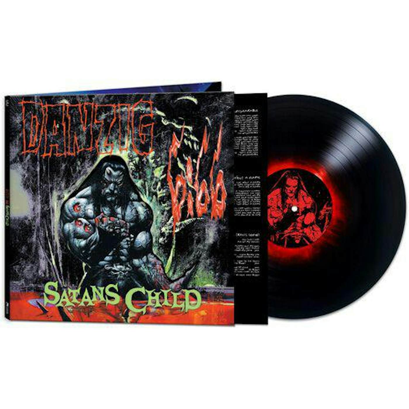 Danzig 6:66: Satan's Child - Black Splash Of Blood Red Vinyl Record